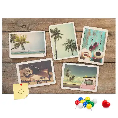 Nástenka do detskej izby Polaroidové fotografie