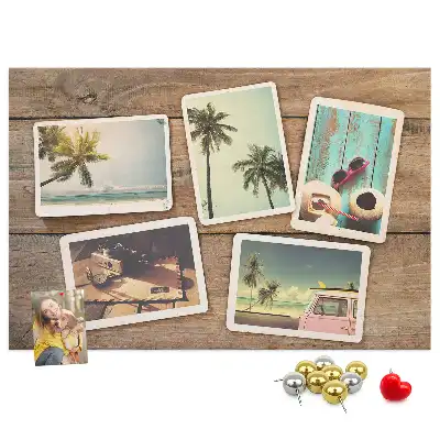 Nástenka do detskej izby Polaroidové fotografie