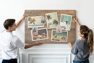 Nástenka do detskej izby na polaroidové fotky