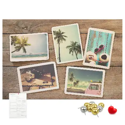 Nástenka do detskej izby Polaroidové fotografie