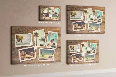Nástenka do detskej izby na polaroidové fotky