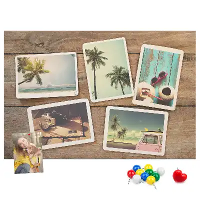 Nástenka do detskej izby Polaroidové fotografie