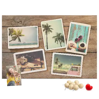 Nástenka do detskej izby Polaroidové fotografie
