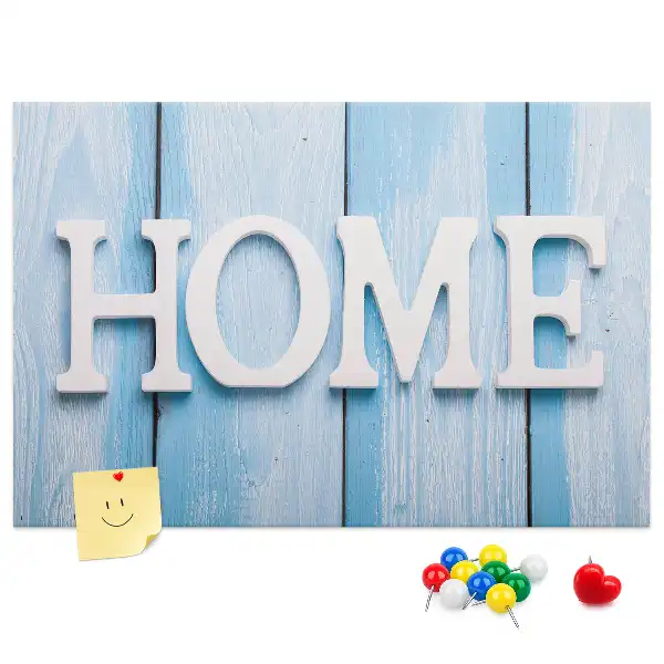 Nástenná dekorácia do detskej izby Nápis home