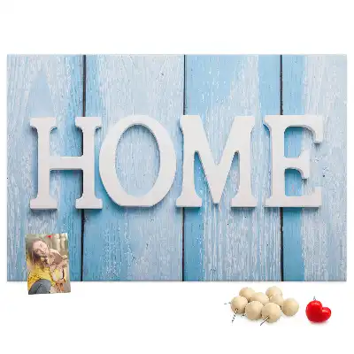 Nástenná dekorácia do detskej izby Nápis home