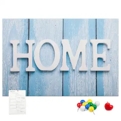 Nástenná dekorácia do detskej izby Nápis home