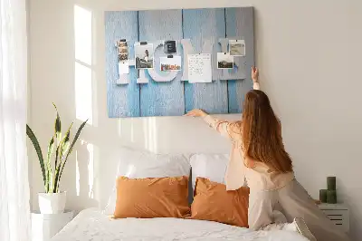 Nástenná dekorácia do detskej izby Nápis home