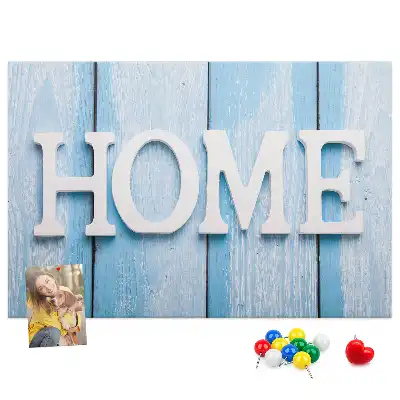 Nástenná dekorácia do detskej izby Nápis home