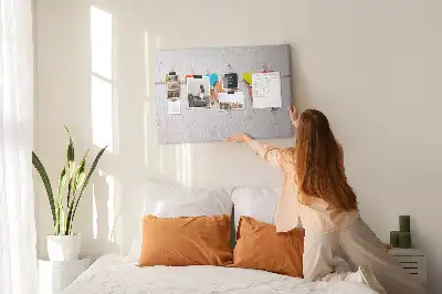 Nástenka do detskej izby s rodinným nápisom