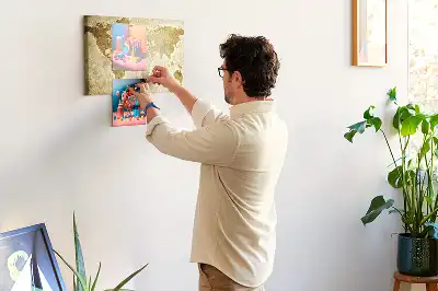 Korková nástenka Mapa starého sveta