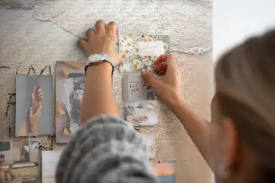 Korková nástenka Citát o pláži