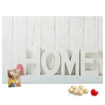 Nástenná dekorácia do detskej izby alebo obývačky s nápisom Home