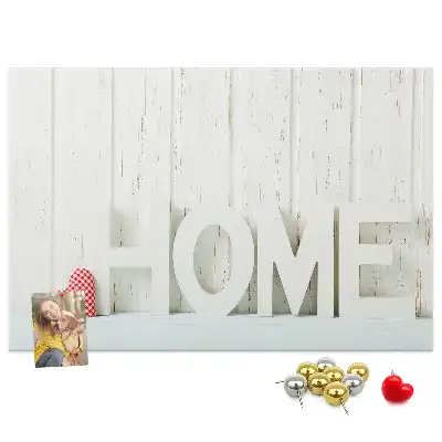 Nástenná dekorácia do detskej izby alebo obývačky s nápisom Home
