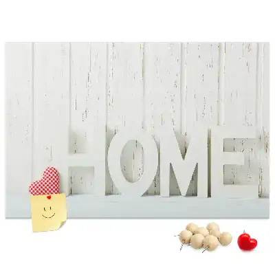 Nástenná dekorácia do detskej izby alebo obývačky s nápisom Home