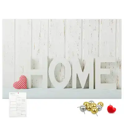 Nástenná dekorácia do detskej izby alebo obývačky s nápisom Home