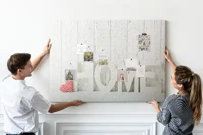 Nástenná dekorácia do detskej izby alebo obývačky s nápisom Home