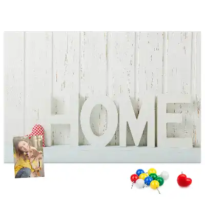 Nástenná dekorácia do detskej izby alebo obývačky s nápisom Home