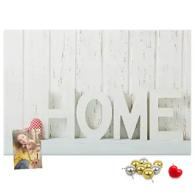 Nástenná dekorácia do detskej izby alebo obývačky s nápisom Home