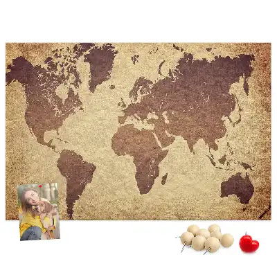 Nástenka do detskej izby Mapa starého sveta