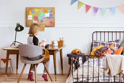 Korková nástenka v tvare kontinentov sveta