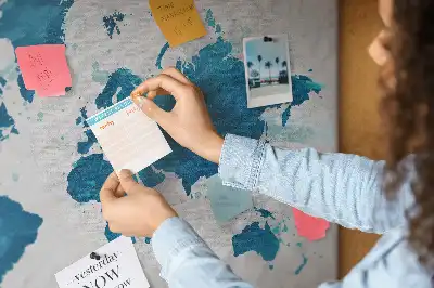 Nástenka do detskej izby Mapa sveta
