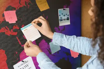 Nástenná mapa sveta do detskej izby alebo kancelárie