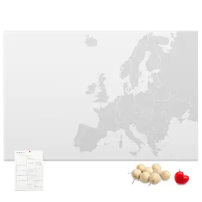 Nástenná mapa Európy pre deti s rozdelením na štáty
