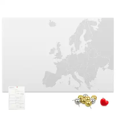 Nástenka do detskej izby Mapa Európy