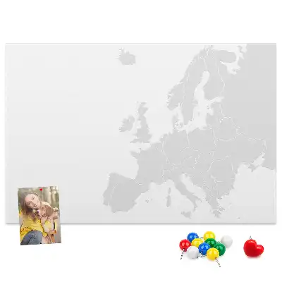 Nástenka do detskej izby Mapa Európy