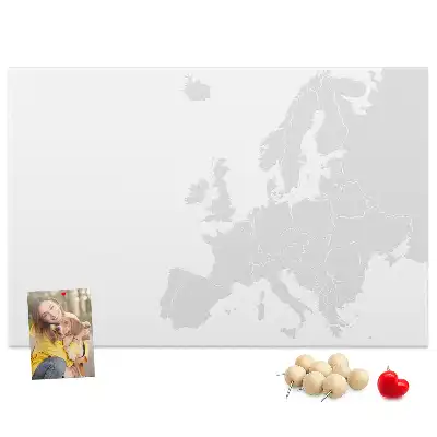 Nástenka do detskej izby Mapa Európy