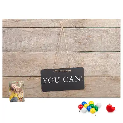 Nástenka do detskej izby s nápisom Dokážeš to