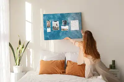 Korková nástenka s motívom mora a vody