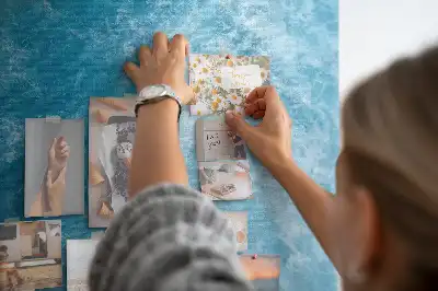 Korková nástenka s motívom mora a vody