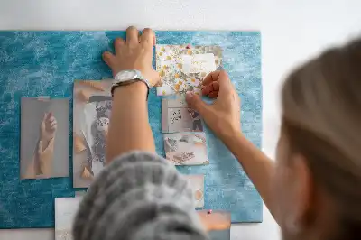 Korková nástenka s motívom mora a vody