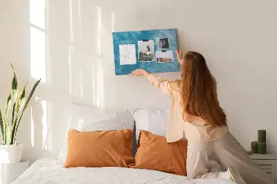Korková nástenka s motívom mora a vody