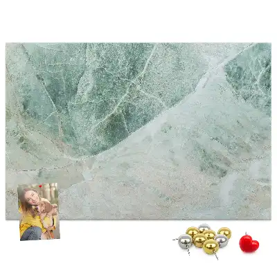 Korková nástenka s povrchom mramor