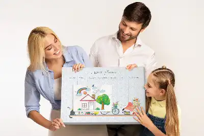 Týždenná nástenka kalendár do detskej izby