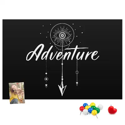 Nástenná dekorácia do detskej izby s cestovateľským citátom