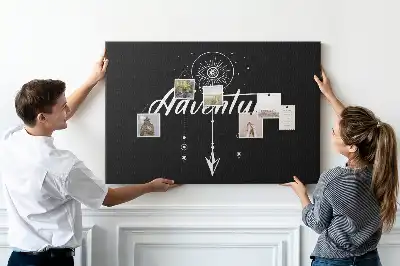 Nástenná dekorácia do detskej izby s cestovateľským citátom