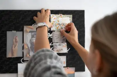 Nástenná nástenka do detskej izby s citátom pre cestovateľa