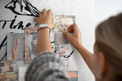 Korková nástenka s inšpiratívnym nápisom