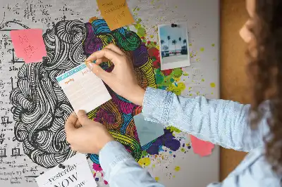Nástenka do detskej izby s motívom psychologického myslenia