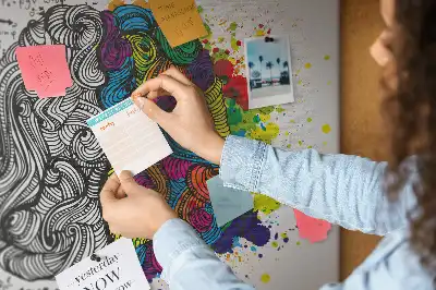 Nástenka do detskej izby s motívom psychologického myslenia