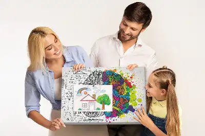 Nástenka do detskej izby s motívom psychologického myslenia