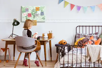 Korková nástenka mapa sveta so štátnymi hranicami