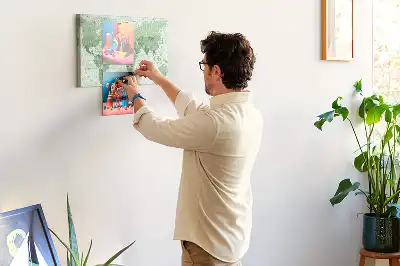 Korková nástenka mapa sveta so štátnymi hranicami