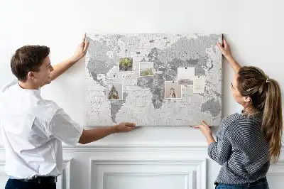 Nástenka do detskej izby Školská politická mapa sveta