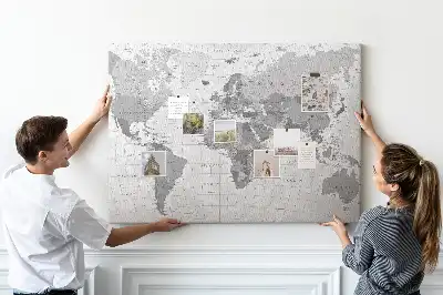 Nástenka do detskej izby Školská politická mapa sveta