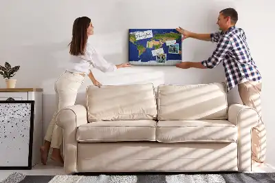 Veľká nástenka do detskej izby s motívom mapy sveta