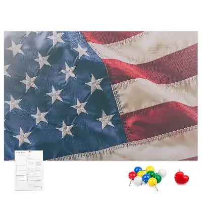 Nástenka do detskej izby s motívom americkej vlajky